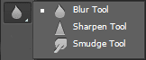 fungsi blur tool photoshop