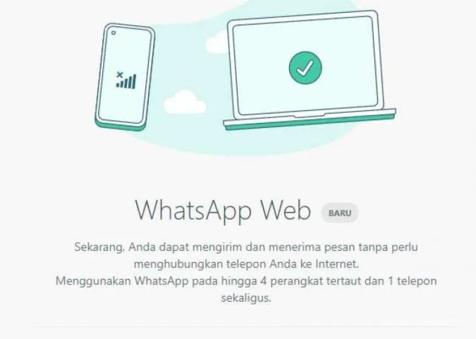 whatsapp web di hp