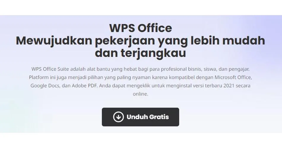 Bagaimana Cara Mendownload Perangkat Lunak WPS Office?