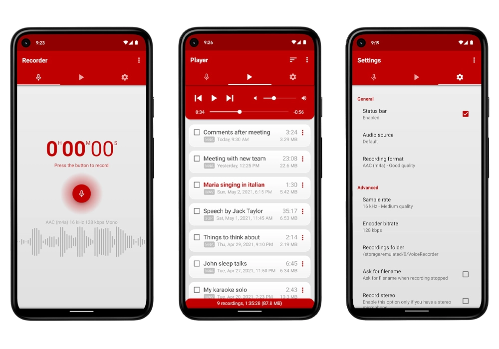 Voice Recorder Pro Perekam Suara Android