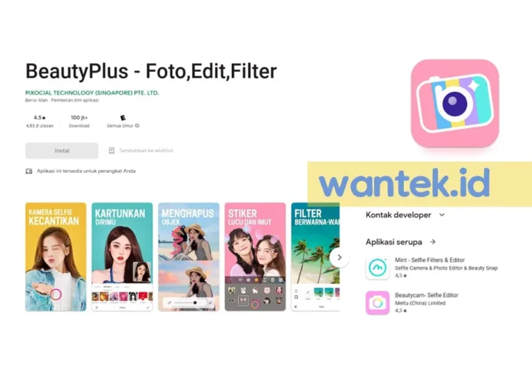 6 Cara Menggunakan Aplikasi BeautyPlus Untuk Selfie Terbaik